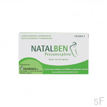 Natalben Preconceptivo 30 Cápsulas