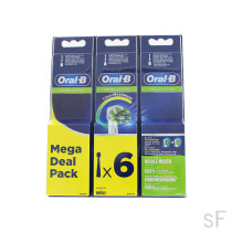 PACK Oral B recambio cross action 6 ud