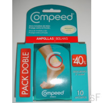 Pack Compeed Ampollas Tamanho Mediano 2 x 5 Ud
