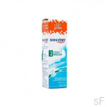 Rhinomer 2 MEDIA Limpieza nasal Agua de mar 210 ml