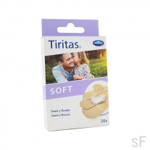 Tiritas Soft 20 uds 4 tamaños Hartmann