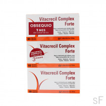 Vitacrecil Complex Forte 180 cápsulas REGALO 1 MES