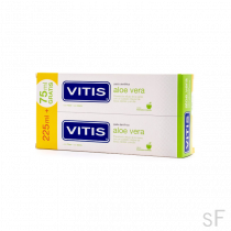 Vitis Aloe Vera Pasta Dentrífica Manzana 2 x 150 ml