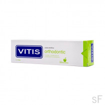 Vitis Orthodontic Pasta Dentífrica Sabor Manzana-Menta 100 ml