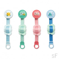 Suavinex Broche pinza Wanderlust con protegetetinas