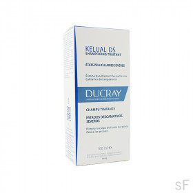 Kelual DS Shampoo Tratante Anticaspa Antirrecidivas 100 ml Ducray