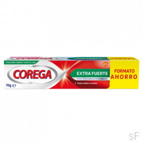 Corega Extra Fuerte creme Fixadora Para Prótese Dental 70 g