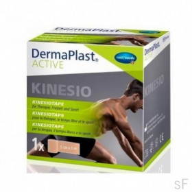 DermaPlast ACTIVE Kinesio Tape Fita kinesiológica CARNE