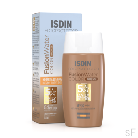 Fotoprotector Isdin Fusion Water Color Tono BRONZE SPF50 50 ml