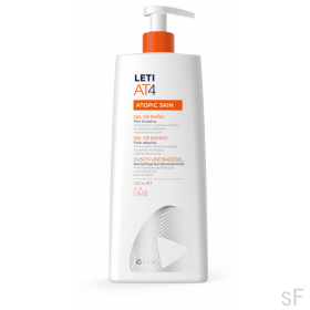 LetiAT4 Gel de Banho Dermograso 750 ml