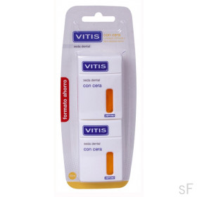 Vitis Seda Dental com Cera 2 x 50 m