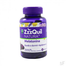 Vicks ZzzQuil Natura Melatonina 60 Jujubas