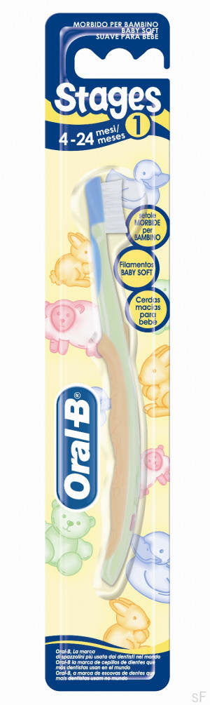 Oral B escova 4-24 meses