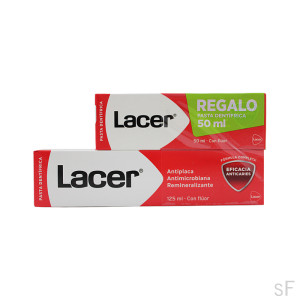 Lacer Pasta dentífrica con flúor 125 ml