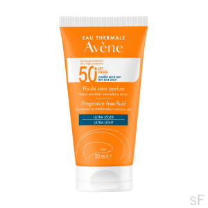 Avene Solar Fluido Ultraligero SIN PERFUME SPF50+ 50 ml