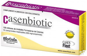 Casenbiotic Sabor Limão 10 Comprimidos Masticables