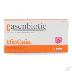 Casenbiotic Probiótico Sabor Fresa 10 comprimidos masticables