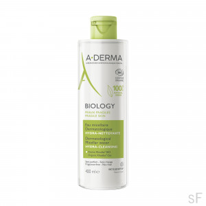 Aderma BIOLOGY Agua micelar Ligera dermatológica hidra-limpiadora 400 ml