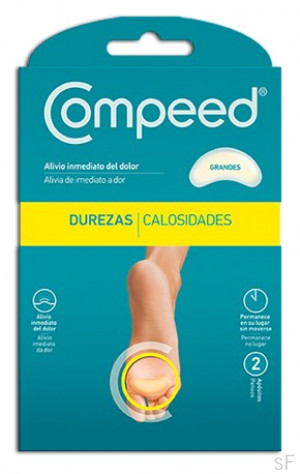 Compeed Durezas Tamanho Grande 2 Apósitos