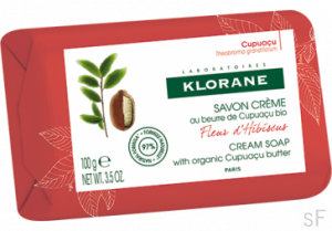 Klorane Jabón crema Manteca de Cupuaçu Flor de Hibisco 100 g