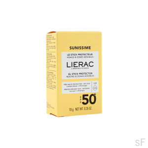 Lierac Sunissime Stick Protector Rostro y  zonas sensibles SPF50 10g