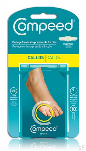 Compeed Callos Tamanho Mediano 10 Ud